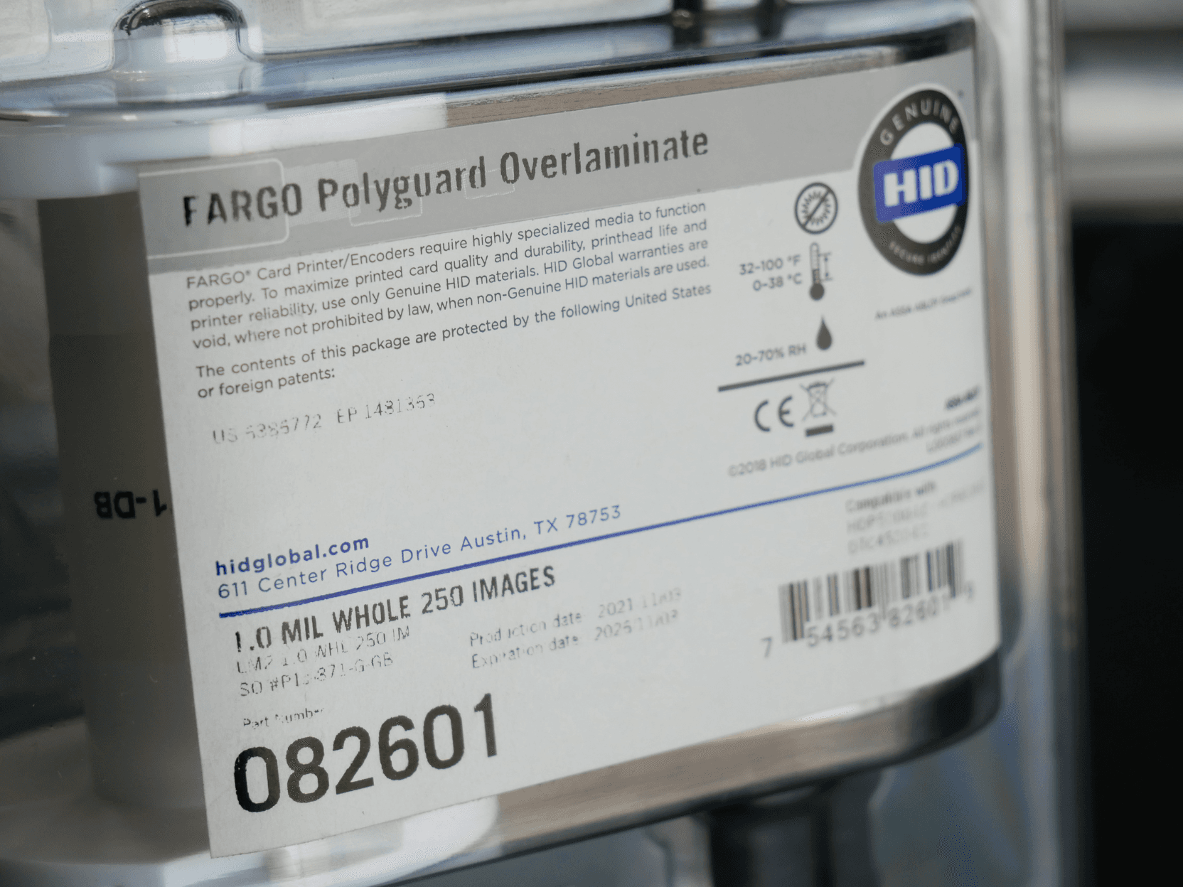 Pelicula Polyguard #082601 